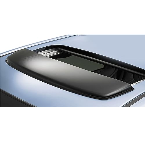 Image of Black Horse Sunroof Deflector Dark Smoke Compatible with - Universal -SRD03