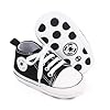 Unisex Baby Boys Girls Shoes, Newborn Infant Non-Slip Canvas Denim High Top Sneakers, Toddler First Walkers Shoes