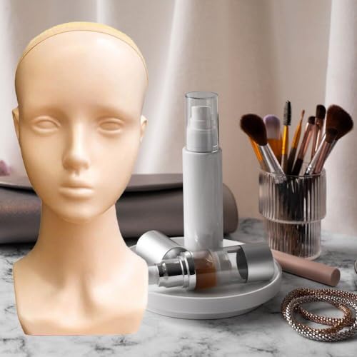 Cabeza de maniquí estable con hombro para evitar que tus pelucas se deslicen al practicar 4