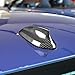 Bilisin Compatible with Car Carbon Fiber Shark Fin Antenna Cover Roof Aerials Base Trim Accessories for BMW M2 M3 M4 M5 F20 F22 F30 F32 F35 F36 F82 F87 F90 G11 G12 G20 G30 G38 (Black)