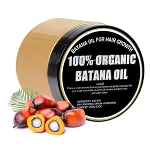 Raw Batana Oil Hair Treatment – Nourish and Revitalize for Smooth, Tangle-Free Hair – Easy Application for Intensive Hydration and Growth