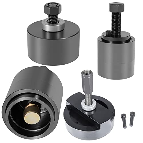 (4 Pcs) Front & Rear Crankshaft Seal Installer Wear Ring Remover Set For Ford Powerstroke 4.5L, 6.0L & 6.4L Diesel Engines, Replace 303-770, 303-761, 303-762, 303-771 #TOP5