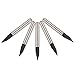 CNC Engraving Bits 1/8 Shank, EnPoint High-precision Carbide Metal Engraving Tool 3.175mm 30 Degree 0.3mm Tip Dia CNC Engraving Machine V-Bits Woodworking Engraving Knief (Pack of 5)