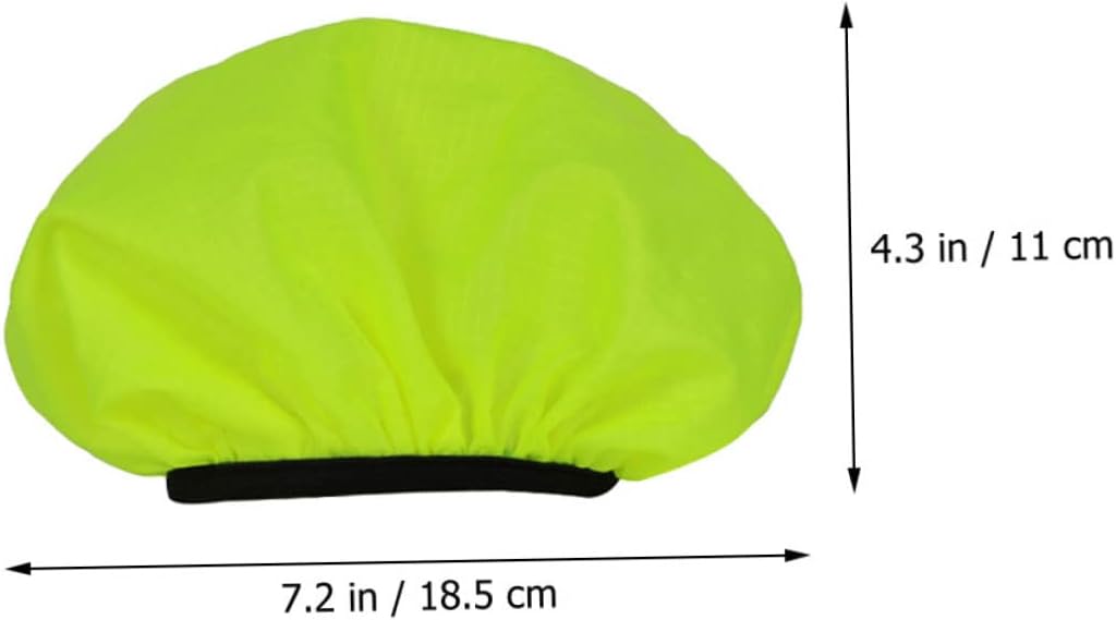VANZACK Bike Bag Rain Cover Waterproof Cycling Bag Cover with Elastic Edging 2-Pack Pouch Sleeve for Handlebar Bags Compact Lightweight Bike Supply for Hiking Camping Travel