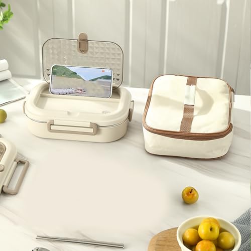 Contenedor de alimentos aislado para niños ideal para llevar el almuerzo en la mochila de viaje 7