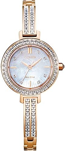 Citizen Women's Eco-Drive Dress Classic Crystal Bangle Watch