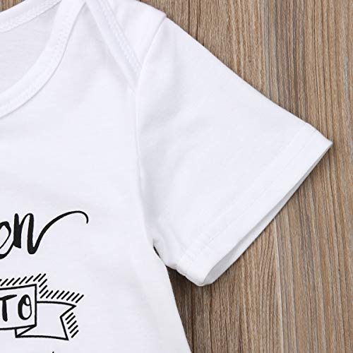 Bebê recém-nascido Meninos Meninas '' Promovido Para Big Cousin '' Engraçado Romper (branco, 6-1