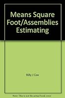 Square foot estimating 0911950613 Book Cover