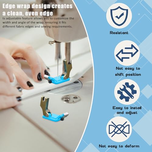 2 Pack Prensatela Multifuncional Ajustable para Máquina Industrial miniatura 6