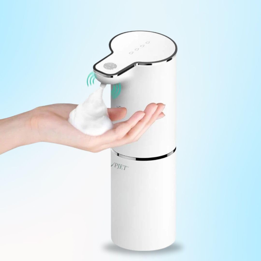 PJET Automatic Foam Handwash Dispenser | Smart Hand wash Dispenser for Bathroom, Office, Kitchen | Automatic Soap Holder/Dispenser | touchless soap Dispenser (350 ml) (B0D9JHJXWV) Amazon Price History, Amazon Price Tracker