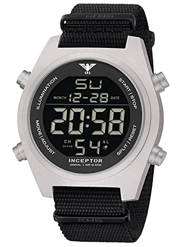 KHS Inceptor Steel Digital KHS.INCSD.NB mit Natoband schwarz Cover