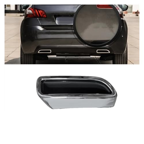 Gorge de queue d'échappement double pour BMW 308S avec support de fixation