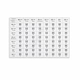 Chinese I Ching Poster 64 Hexagrams I-Ching Chart Poster China Traditional Culture Posters (4) Canvas Painting Wall Art Poster for Bedroom Living Room Decor 30x20inch(75x50cm)