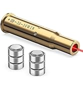 MidTen Red Laser Bore Sight .40/380AUTO/300BLK/30-30WIN Red Laser Boresighter Zeroing Bore Sighti...