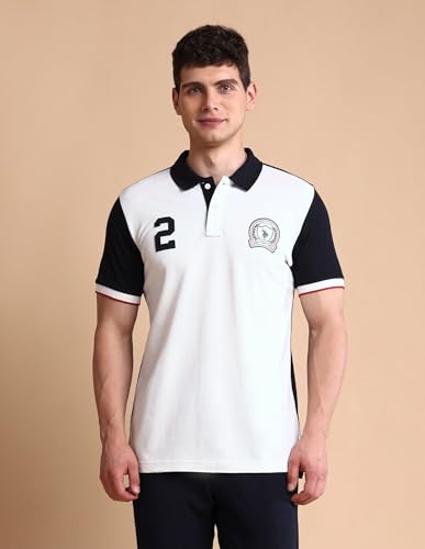 Image of U.s.Polo Association Men's Slim fit Iconic Number Polo Shirt