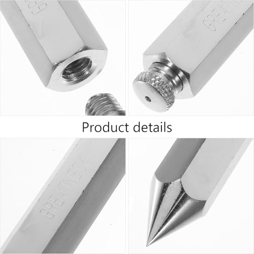 DOITOOL Lotbob-Setter, Sechskant-Stahllot, Bob, Seilzug, Schnellstabilisierung, Bob, Baustelle, Anhänger, Messwerkzeug