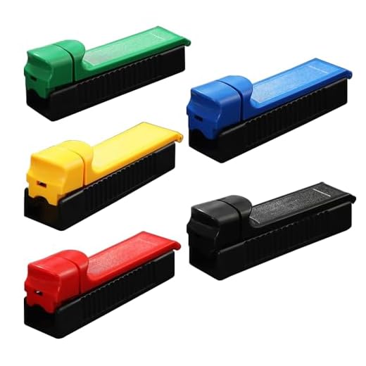 XFSRG Tubeuse Cigarette Portable Élégante et Pratique Rouleuse à Cigarette Compacte et Durable Machine à Rouler les Cigarettes pour Hommes