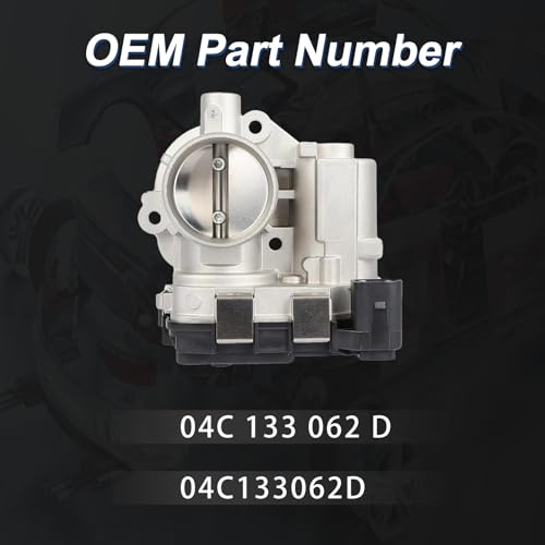 Boîtier papillon motorisé 04C133062D pour auto Ibiza 3 4 Polo 5 - 2