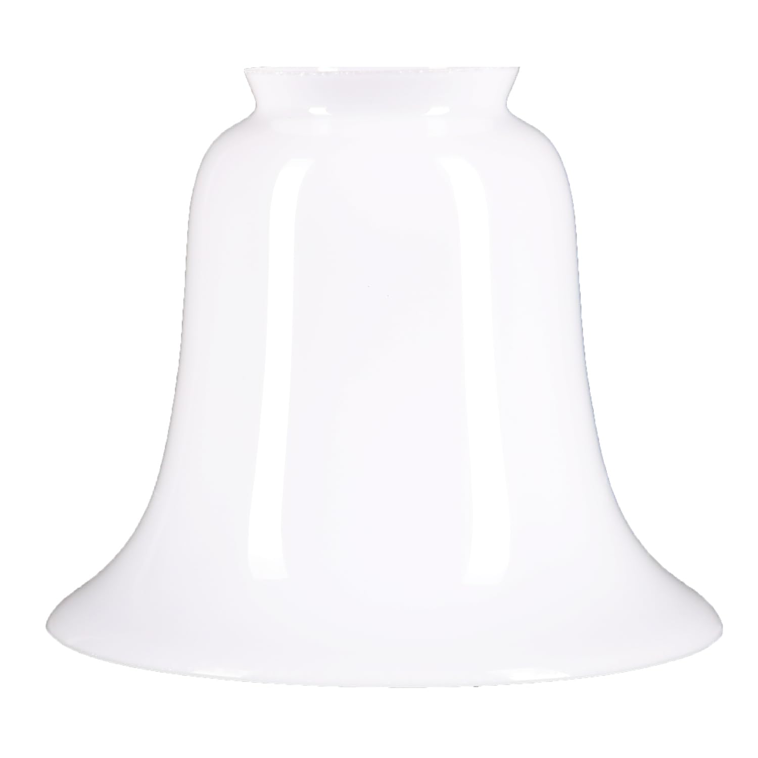 Pendelglasschirm Lampenglas Leuchtenglas Ø 140mm Weiß Glasschirm Ersatzglas Kragenrand 55mm
