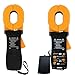 VIVANTECH Professional Grade Clamp Ground Resistance Tester, Earth Ground Meter with Current Measurement, Data Storage, Alarm for Power Systems, Telecom and Industrial Use 0.01-500Ω