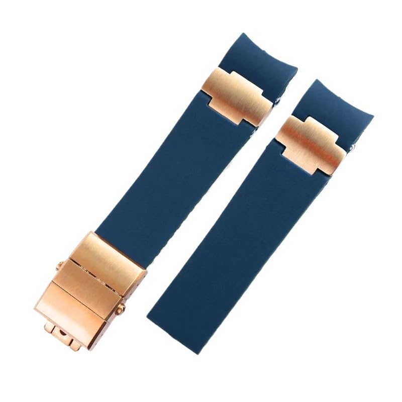Bracelet silicone Ulysse Nardin 263 luxe avec boucle déployante