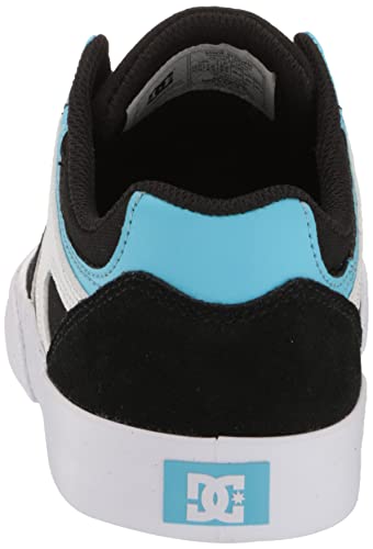 Dc Mens Dc Men's Kalis Vulc Skate Shoe, Black/White/Blue, 8.5 Us #TOP2