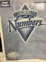 Working With Numbers Level F: Teacher's Guide 0739891677 Book Cover