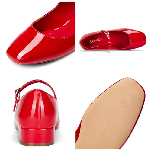 Chaussures Mary Jane plates confortables bout carré pointure 38 39 40