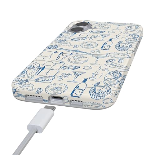 Casely iPhone 16 Case | Amalfi Aperitivo | Dolce Vita | Compatible with MagSafe | Classic Ultra Slim Design by Casely - Used condition - Image 5