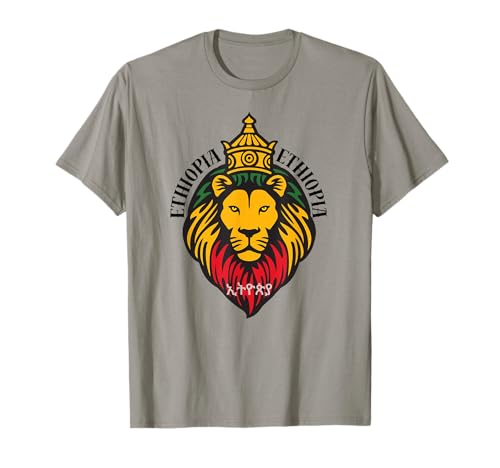 Amor Etiopía Vestido Eritrea Habesha África León etíope Camiseta