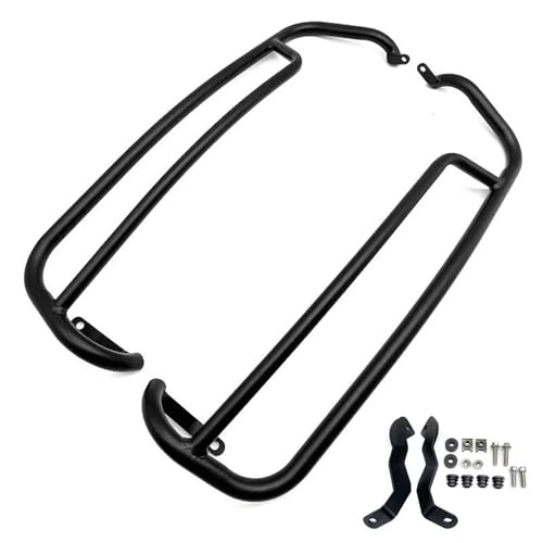 Barre de protection Vespa GTS 300 pour éviter les rayures de cadre et moteur noir