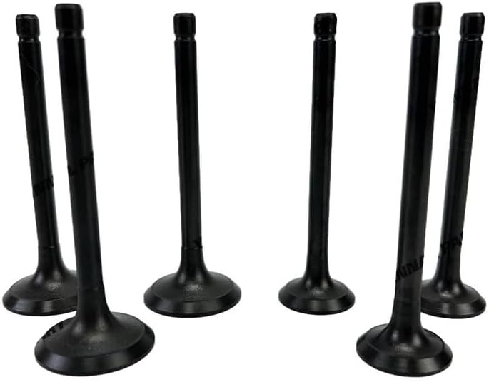 6 PC Exhaust + Intake Valve Suitable for Perkins 403D-07 Engine Part