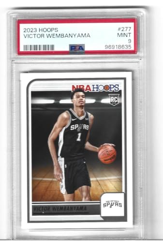 Psa 9 Victor Wembanyama Hoops #277 Basketball Rookie Card Superstar