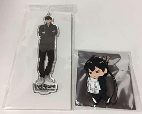 Amazon ハイキュー アニメ原画展 ファイナルセット 影山 アクリルキーホルダー ラバーストラップ 2種セット アニメ 萌えグッズ 通販