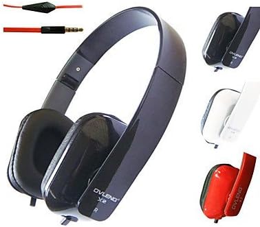 OVLENG X2MV Headphones for Mobile Phone,Red