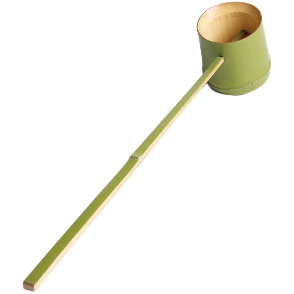 Herramientas Japonesas para Ceremonia del Té, Cuchara De Bambú con Largo, Cuchara De Té Natural, Cucharón De Té, Cuchara De Té De Madera, Cuchara De Cucharón De Madera, Cucharón De Agua De