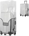 Luggage Covers Protector for 20 Inch Suitcase Thicken Clear PVC Case Protective Cover. (48 * 34 * 24 cm)