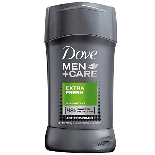 Image of Dove Men + Care Antiperspirant Lotion Deodorant, Extra Fresh, 2.7 Ounce (Pack Of 2)