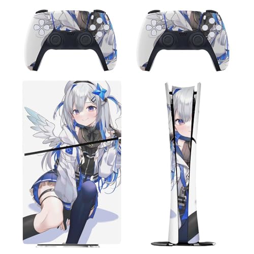 PS5 Slim �p �X�L���V�[�� �����L�����N�^�[�� VTuber ���܂˂��� ���Ȃ��� �{�̂ƃQ�[���R���g���[���[�ɑΉ�����X�e�b�J�[ �y�����݌v �f�W�^���E�G�f�B�V������p�z ���^�X�L�� �{�̕ی� �X���� �A�N�Z�T���[ �w��/��/����/�ق���h�~