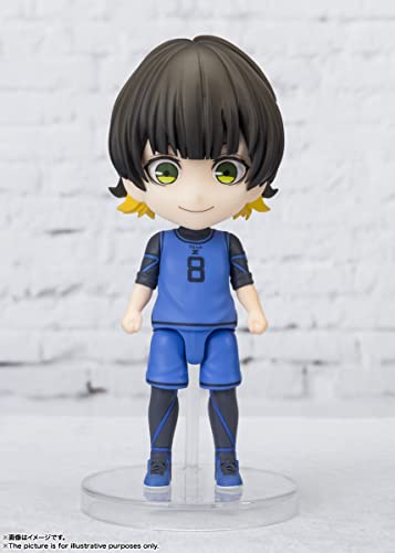 TAMASHII NATIONS Bandai Blue Lock - Meguru Bachira, Spirits Figuarts Mini Action Figure - Image 4