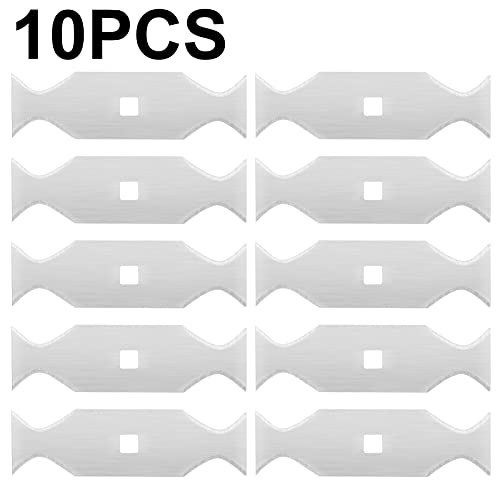 Roofing Knife Blades 10 Pack Sk5 Steel Butterfly Replacement Blades Bow Tie Utility Knife Blades Box Cutter Blades Razor Knife Blade #TOP3