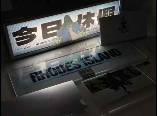 アークナイツ 4周年記念 ライトボックス 貴重 RHODES  アークナイツ 4周年記念 ライトボックス 貴重 RHODES ISLAND