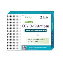 LifeSign StatusTM COVID-19 Antigen Rapid Test Kit for Home Use 2