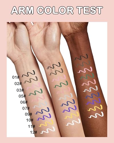 Delineador de Gel Nude Beige Shimmer Waterproof miniatura 6