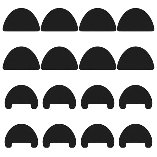 WJIAAA 16Pcs Shoe Toe Protector Toe Guards Boot Inserts Hole Patches Self Adhesive Toe and Heel Hole Prevention Blowout Protection Inserts for Sneakers
