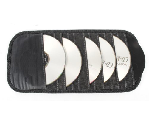 USACASHANDCARRY Visor 12pcs Disk Cd DVD Bag Hold Card Case Holder Storage Cd Bag