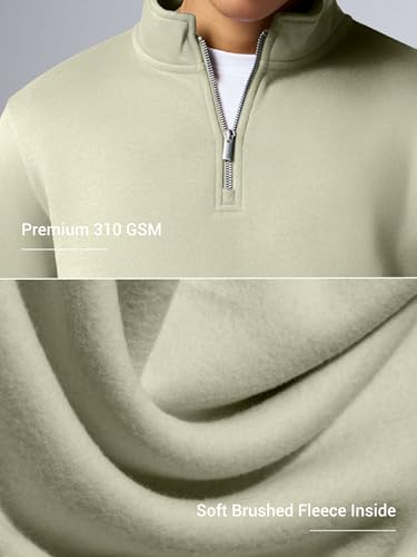 Image of XYXX IntelliSmooth Pulse Relaxed Fit Half-Zip Sweatshirt For Men