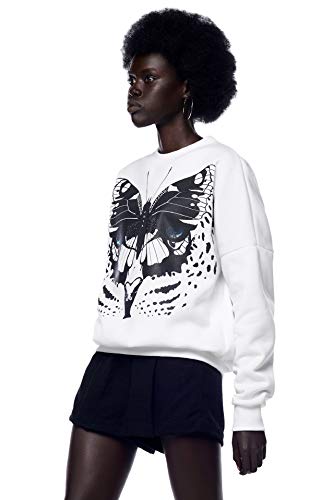 Jonny Cota Studio Leopard Wings Print Sweatshirt, Men's and Women's2