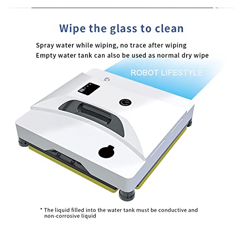 Samnuerly Window Cleaning Robot Electric Automatic Robot Window Cleaner Glass Washer Spray Water Home Robotic Vacuum Cleaner For Window Floor,Windows, Tiles, Bathrooms - Image 7