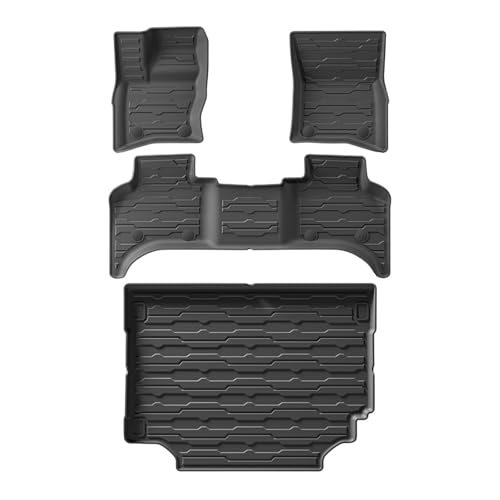 AYEXNSR �t���A�}�b�g �g�����N�}�b�g �����h���[�o�[ �f�B�t�F���h 110 2020-2024�N���Ή� TPE 3D �S�V��^�A�N�Z�T���[ �u���b�N(LHD 4PCS)